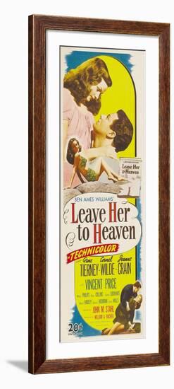 Leave Her To Heaven, 1945-null-Framed Art Print