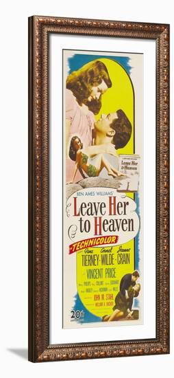 Leave Her To Heaven, 1945-null-Framed Art Print