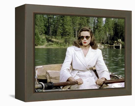 Leave Her To Heaven, Gene Tierney, 1945-null-Framed Stretched Canvas