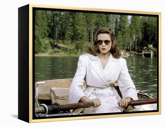 Leave Her To Heaven, Gene Tierney, 1945-null-Framed Stretched Canvas