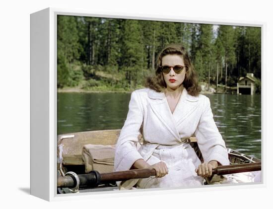 Leave Her To Heaven, Gene Tierney, 1945-null-Framed Stretched Canvas