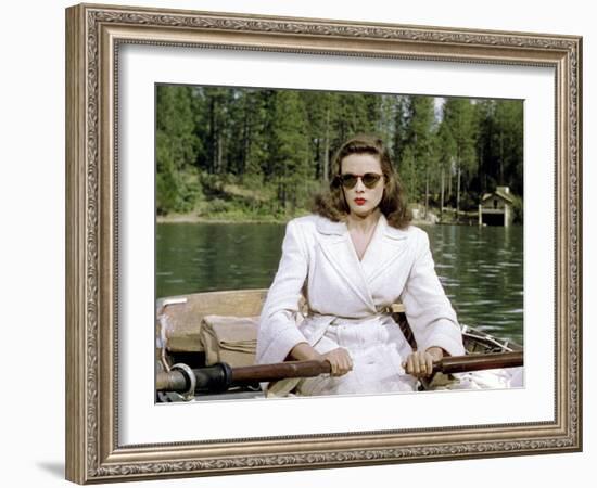 Leave Her To Heaven, Gene Tierney, 1945-null-Framed Photo