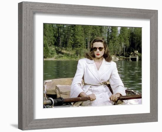 Leave Her To Heaven, Gene Tierney, 1945-null-Framed Photo