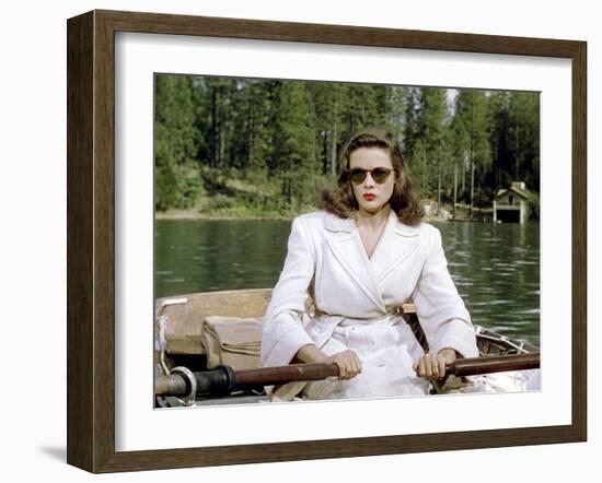 Leave Her To Heaven, Gene Tierney, 1945-null-Framed Photo