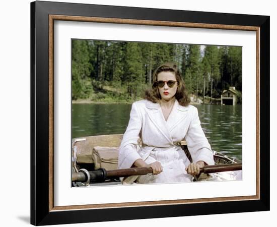 Leave Her To Heaven, Gene Tierney, 1945-null-Framed Photo