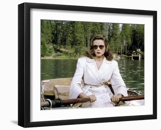 Leave Her To Heaven, Gene Tierney, 1945-null-Framed Photo