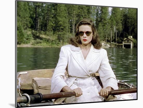 Leave Her To Heaven, Gene Tierney, 1945-null-Mounted Photo