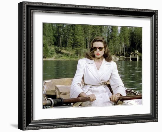 Leave Her To Heaven, Gene Tierney, 1945-null-Framed Photo