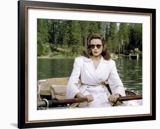 Leave Her To Heaven, Gene Tierney, 1945-null-Framed Photo