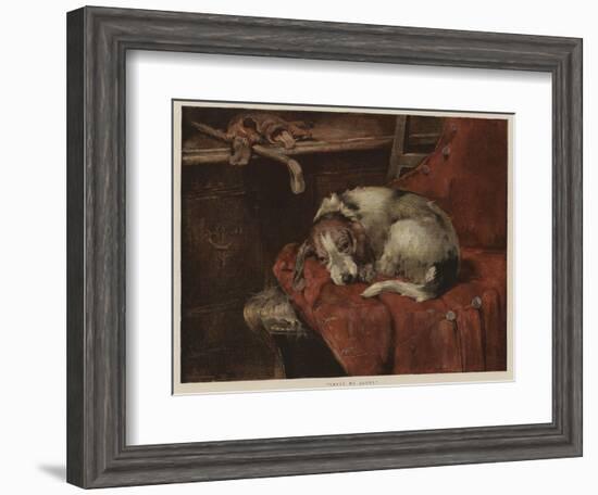 Leave Me Alone-Philip Eustace Stretton-Framed Giclee Print