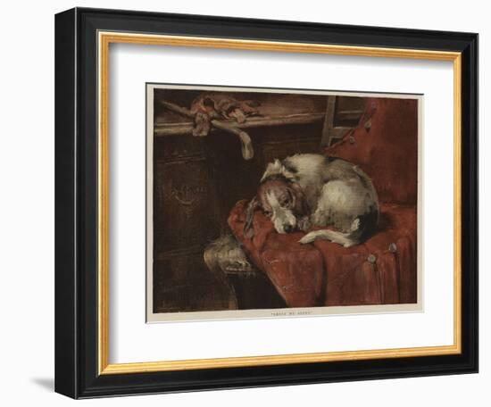 Leave Me Alone-Philip Eustace Stretton-Framed Giclee Print