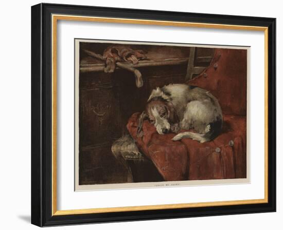 Leave Me Alone-Philip Eustace Stretton-Framed Giclee Print