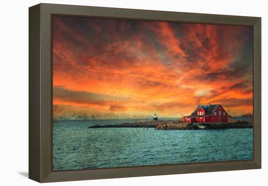 Leave The Light On-Philippe Sainte-Laudy-Framed Premier Image Canvas