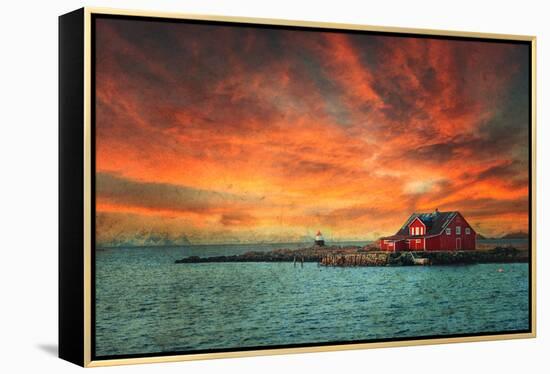 Leave The Light On-Philippe Sainte-Laudy-Framed Premier Image Canvas