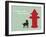 Leave Your Mark-Dog is Good-Framed Art Print