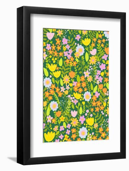 Leaves and Blossoms-Gigi Rosado-Framed Photographic Print