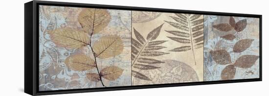 Leaves and Rosettes I-Elizabeth Medley-Framed Stretched Canvas