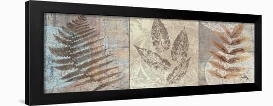 Leaves and Rosettes II-Elizabeth Medley-Framed Art Print