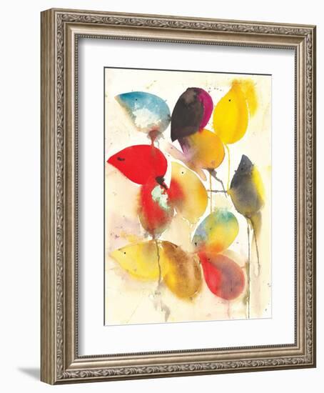 Leaves Falling I-Karin Johannesson-Framed Art Print