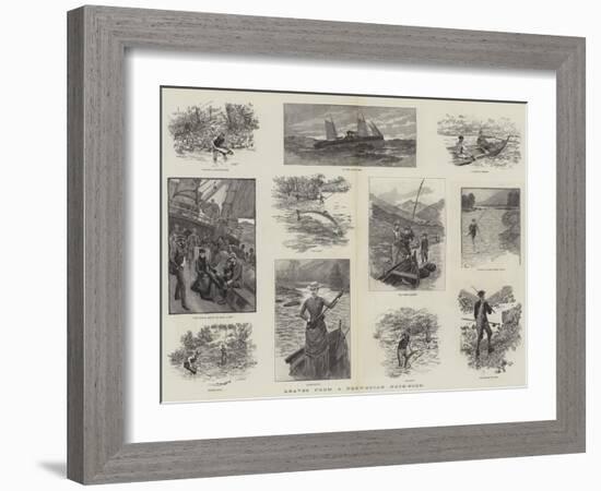 Leaves from a Norwegian Note-Book-null-Framed Giclee Print