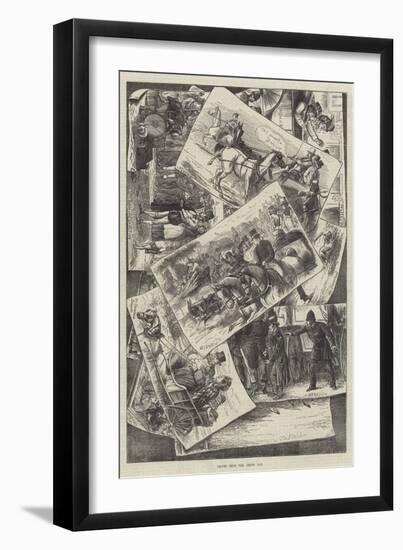 Leaves from the Derby Day-William Ralston-Framed Giclee Print