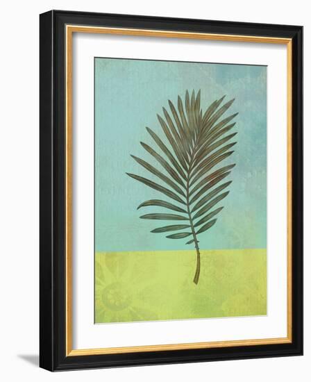 Leaves Green III-Judi Bagnato-Framed Art Print