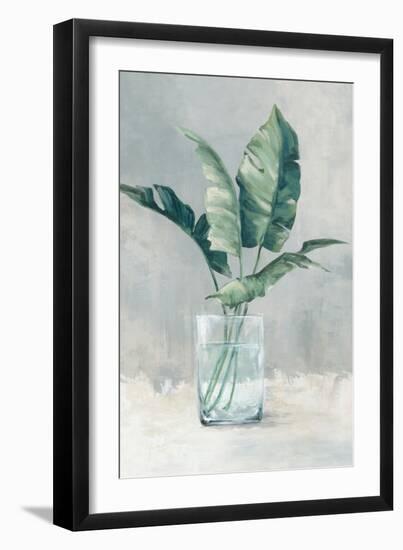 Leaves in a Glass II-Alex Black-Framed Art Print