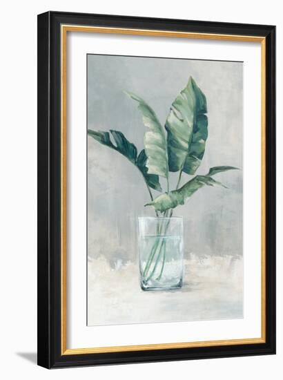 Leaves in a Glass II-Alex Black-Framed Art Print