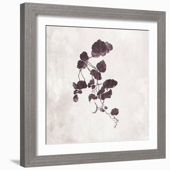 Leaves In Autumn 2-Adebowale-Framed Art Print