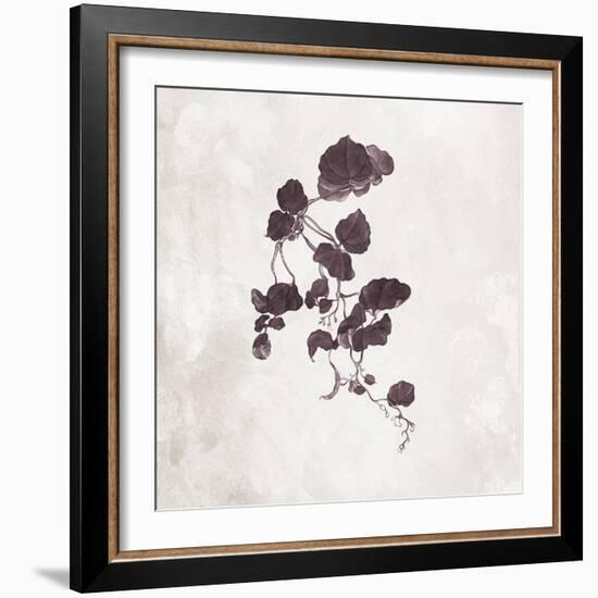 Leaves In Autumn 2-Adebowale-Framed Art Print