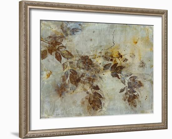 Leaves In Spring II-Hollack-Framed Giclee Print