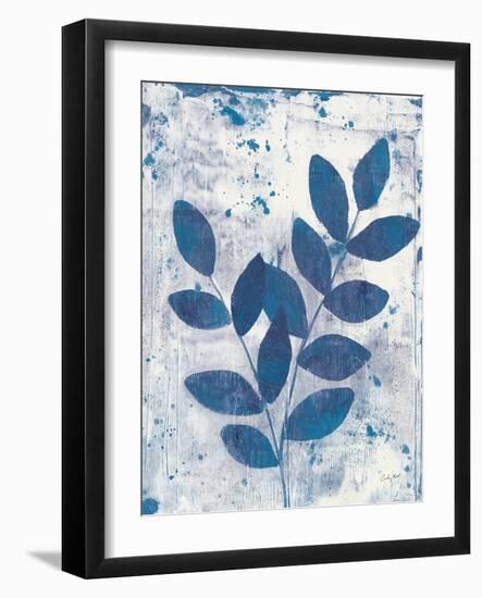 Leaves of Blue II-Courtney Prahl-Framed Art Print