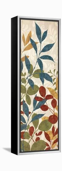 Leaves of Color II-Hugo Wild-Framed Stretched Canvas