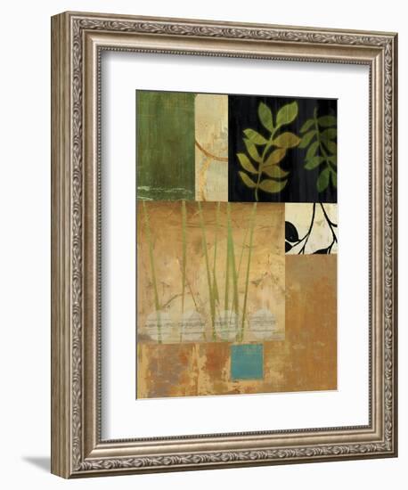 Leaves of Green II-Andrew Michaels-Framed Art Print