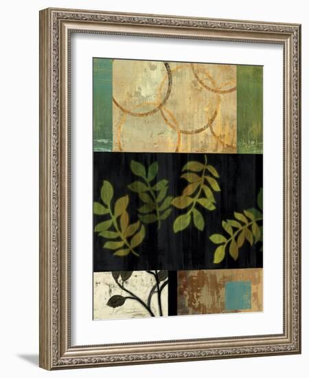 Leaves of Green II-Andrew Michaels-Framed Art Print