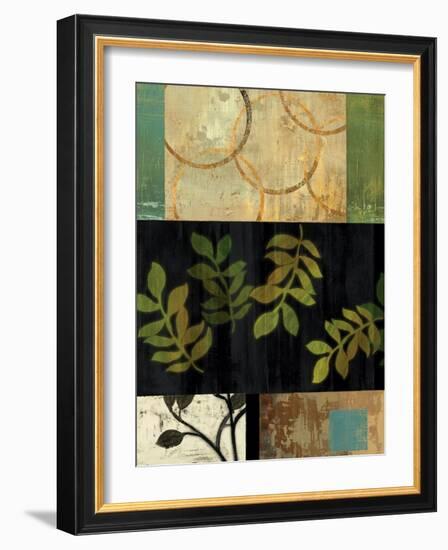 Leaves of Green II-Andrew Michaels-Framed Art Print