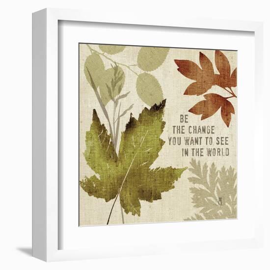 Leaves of Inspiration I-Sarah Mousseau-Framed Art Print