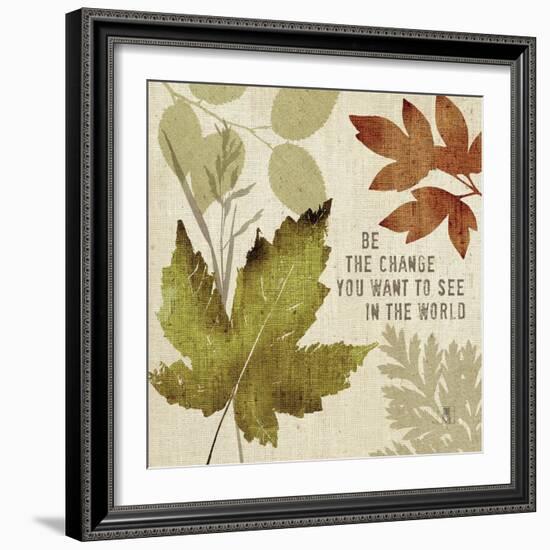 Leaves of Inspiration I-Sarah Mousseau-Framed Art Print