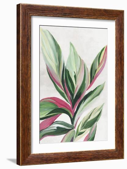 Leaves of Pink II-Asia Jensen-Framed Art Print