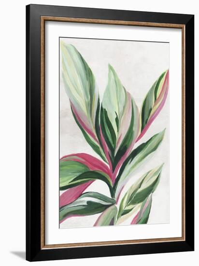 Leaves of Pink II-Asia Jensen-Framed Art Print