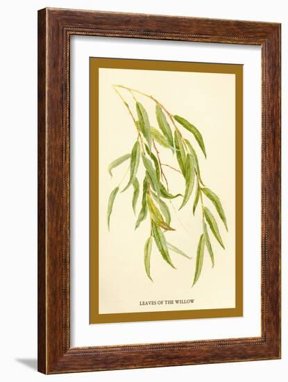 Leaves of the Willow-W.h.j. Boot-Framed Art Print