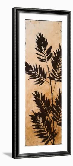 Leaves Silhouette II-Lanie Loreth-Framed Art Print