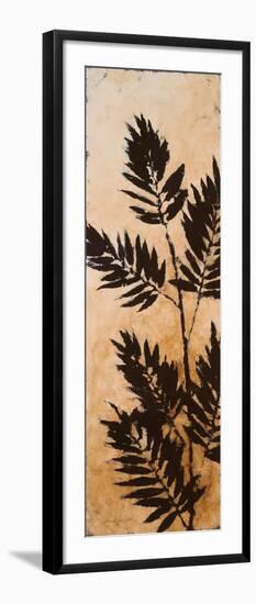 Leaves Silhouette II-Lanie Loreth-Framed Art Print