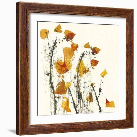 Leaves Still Life-Nel Talen-Framed Giclee Print