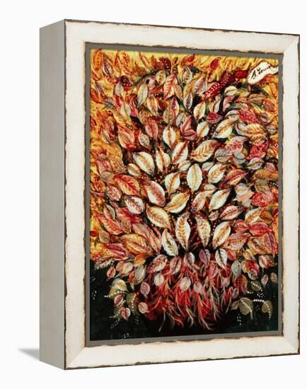 Leaves-Seraphine (de Senlis) Louis-Framed Stretched Canvas