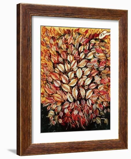 Leaves-Seraphine (de Senlis) Louis-Framed Art Print