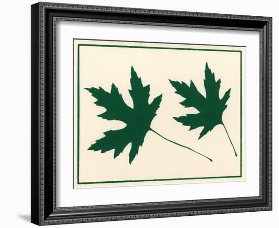 Leaves-Crockett Collection-Framed Giclee Print
