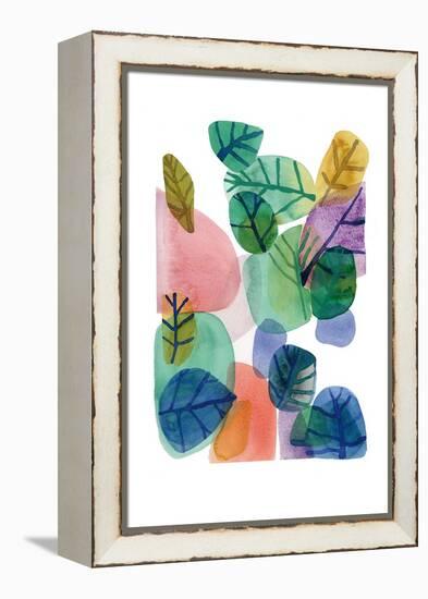 Leaves-Louise van Terheijden-Framed Premier Image Canvas