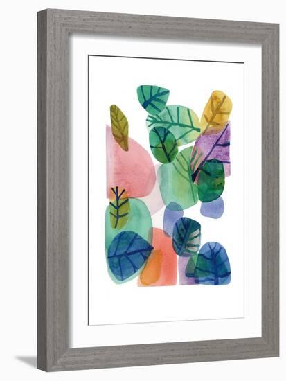 Leaves-Louise van Terheijden-Framed Giclee Print