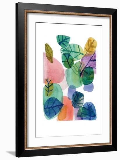 Leaves-Louise van Terheijden-Framed Giclee Print